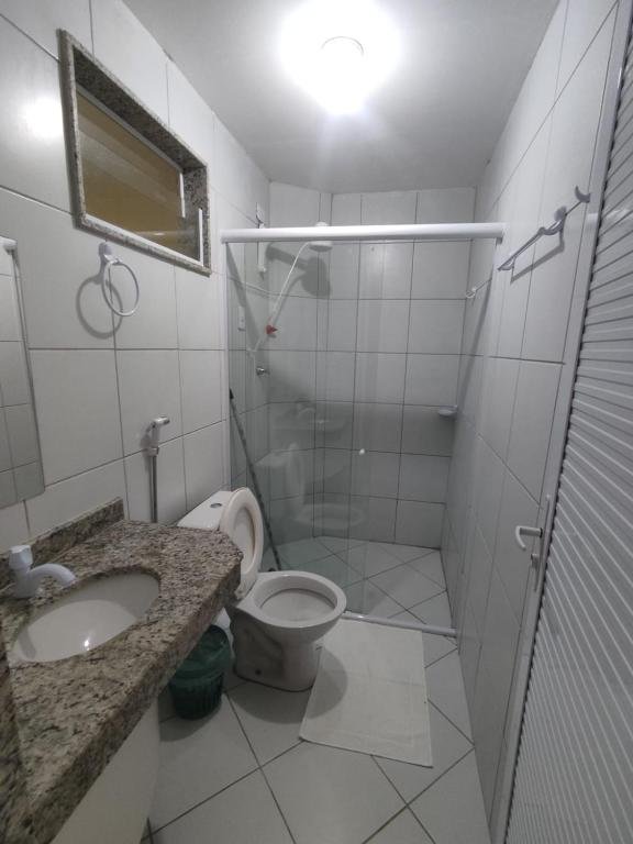 Private bathroom with shower